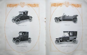 Clement-Bayard Automobiles Modelprogram 1914 Carbrochure (2674)